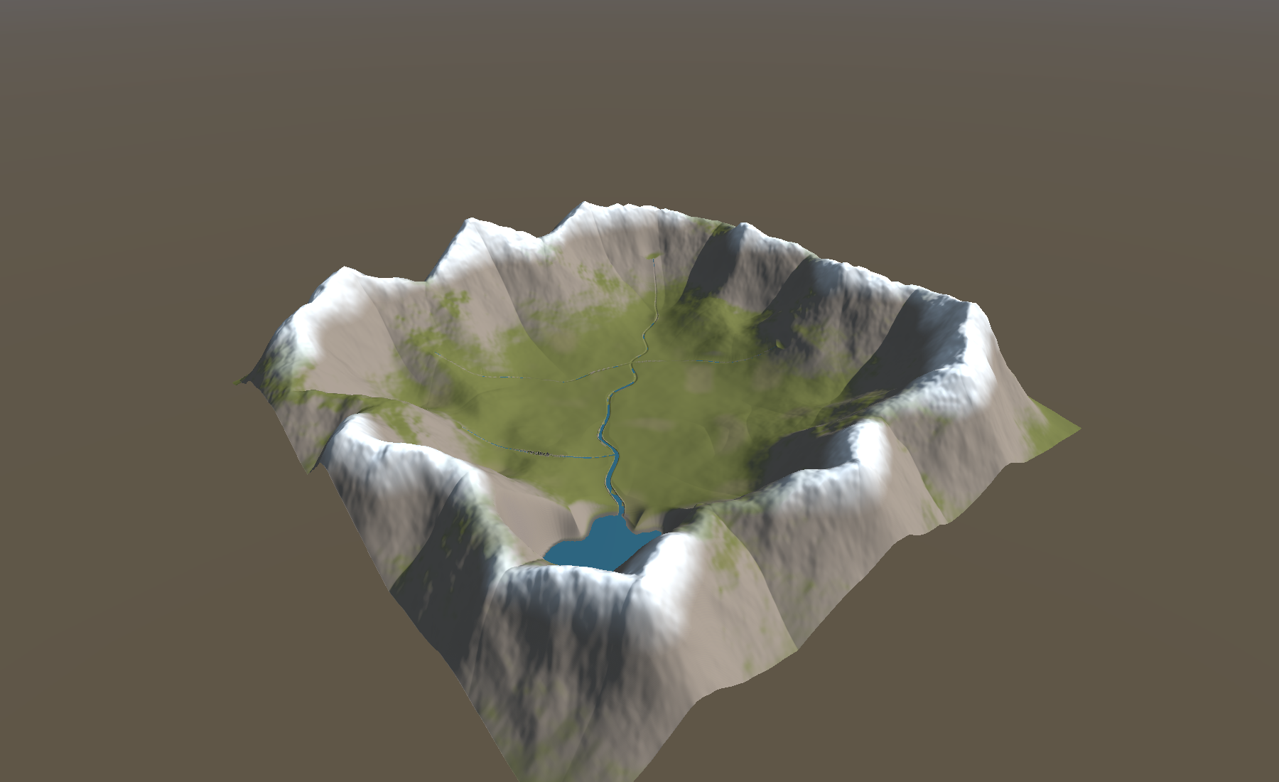 From a terrain basin to places worth walking through